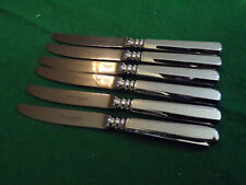 Robbe & Berking Modell ALT-SPATEN 6 Obstmesser 16.5 cm Silber 150 TOP wie neu !