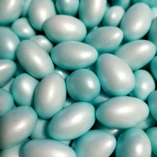 Hochzeitsmandeln hellblau