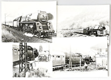 DDR sw-Fotos | letzte off. D-Zug-Fahrt mit Dampflok am 30.5.1981 bei Dornburg