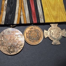 3er Ordensspange Kaiser Franz Joseph und Kaiser Wilhelm II 