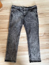 Multiblu Jeans, Größe: 46 grau schwarz  Skinny Jeans 