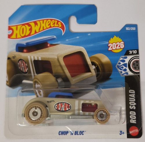 Hot wheels chop - ´n, bloc
