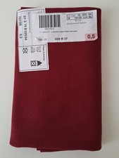 Stoff, Bündchenstoff weinrot, ca. 0,45cm X 0,50cm, Stretch, gebraucht