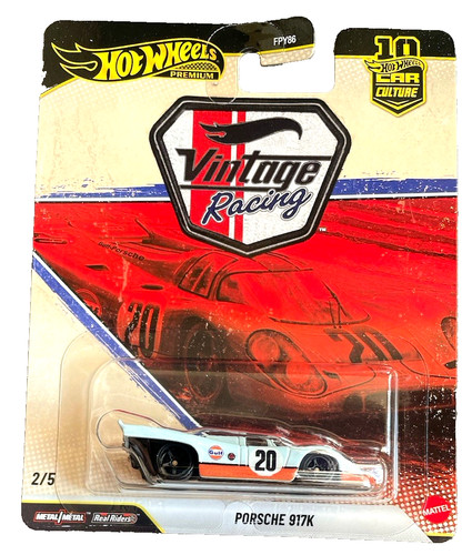 Hot wheels porsche 917k gulf - porsche,