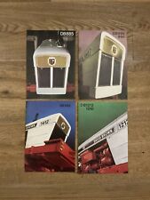 4x Orig. DAVID BROWN Prospekt