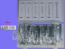 300tlg.Splinte Sortiment Splint Set Sicherungssplinte Sicherungsstifte Gerade