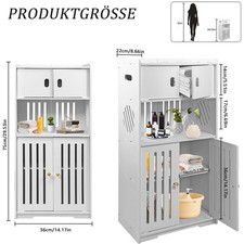 4 Türen Badezimmerschrank