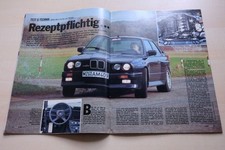 Rallye Racing 04/1988 BMW M3 E30 Hartge H35-24 mit 330PS im TEST auf 4 Seiten