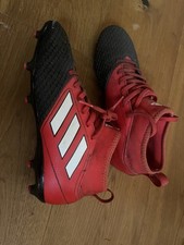 Jungen Socken Fußballschuhe Adidas f 50 gr 36 rot orange