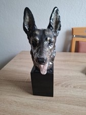Rosenthal Figur Schäferhund Kopf 