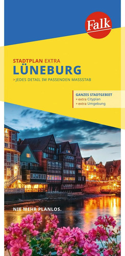Falk stadtplan extra - stadtplan, lüneburg
