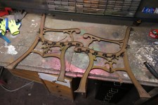 Gartenbankfüße  Gusseisen   Shabby Chic   Industrial Design