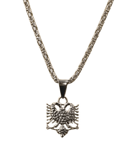 Shqiponja halskette silber - shqiponja,