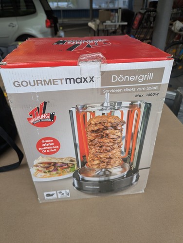 Gourmetmaxx dönergrill 1400w - dönergrill,