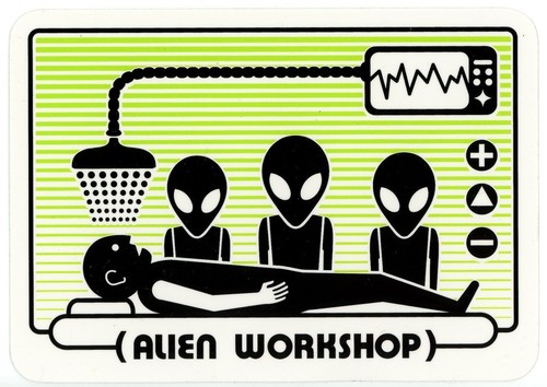 Alien workshop skateboard - alien,