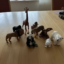 Neun Zootiere Schleich gut