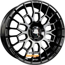 4x MAK APX Gloss Black 7x17 ET45 5x100 Alufelgen 17 Zoll