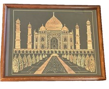 Vintage Taj Mahal India Straw