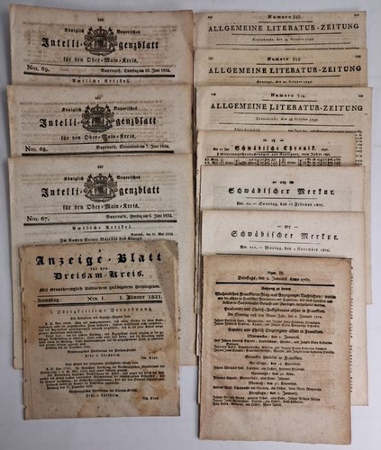Konvolut zeitungen - konvolut,