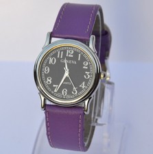 Geneva Damennuhr, Edelstahl