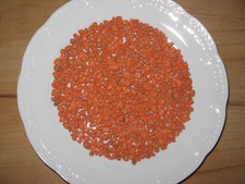 DEKO- SAND- DEKO- STEINE- ORANGE- GROBE KÖRNUNG- 5mm bis 7 mm