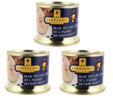 450gr Bloc de Foie Gras de Canard du Sud Ouest Entenleber  (3 x 150) Frankreich