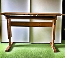 Kinderschreibtisch höhenverstellbar Buche Natur