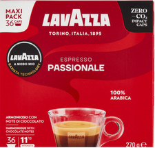 36 KAPSELN KAFFEE LAVAZZA A