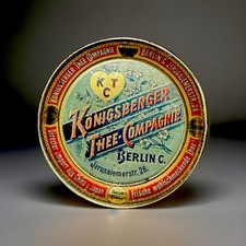 Blechteller 1900 Königsberger