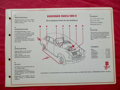 Borgward hansa 1800 diesel - borgward,