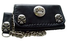 Bikerbörse Wallet mit Kette