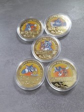 5er-Set Warner Bros. Tom-und-Jerry-Serie Gedenkmünzen