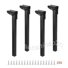 4X faltbare Tischbeine zusammenklappbare Tischbeine vielseitig Tischbein 55/70CM