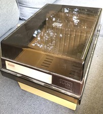 HAN Karteikasten DIN A6 quer  - Deckel transparent Karteikarten 5 ¼" Diskette