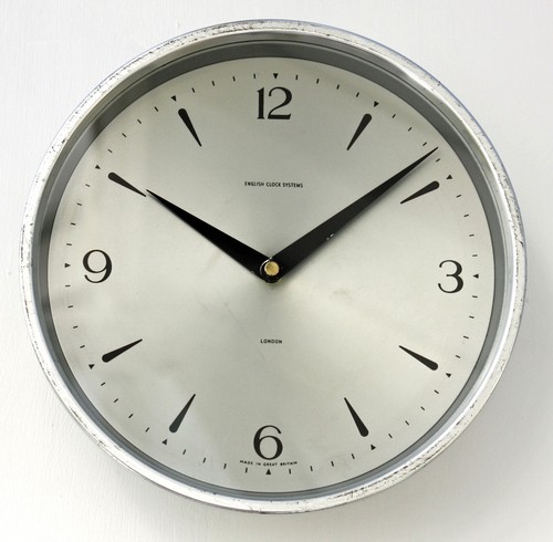Vintage 24cm english - vintage, clock