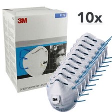 3M 8822 FFP2 Masken mit Ventil P2 Feinstaubmaske Mundschutz Atemschutzmaske NEU