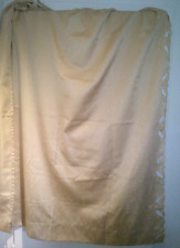 2 beige Gardinenschals mit