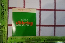 Alter Aufkleber Auto Motor Sport Sound of SEBRING KATALYSATOR