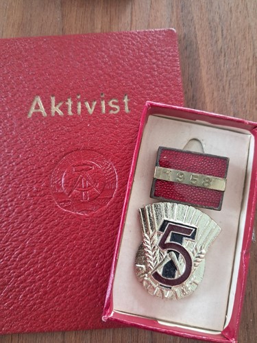 Abzeichen ddr anstecker - ddr, mit