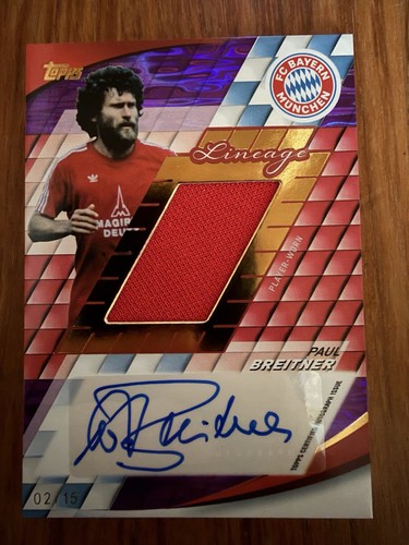 Paul breitner auto relic - breitner,