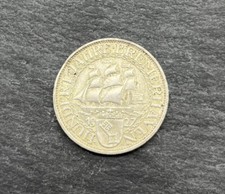 500/- Silbermünze, 3 Reichsmark, Hundert Jahre Bremerhaven, 1927, A, Gut