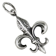 Fleur de Lis Kettenanhänger