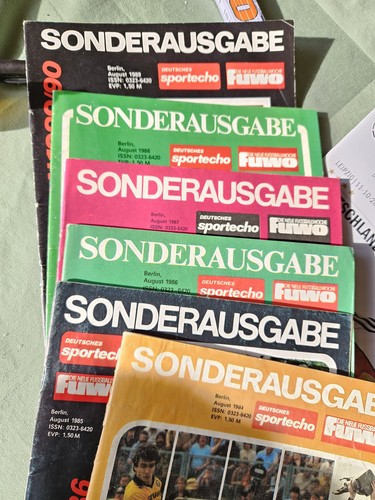 Sonderausgabe fußball 1984 - fußball,