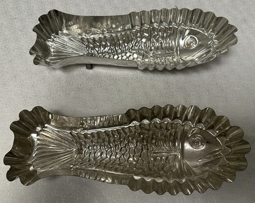 Vintage puddingform fisch - puddingform,