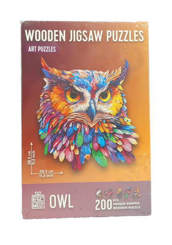 Escapewelt holzpuzzle eule - escapewelt,