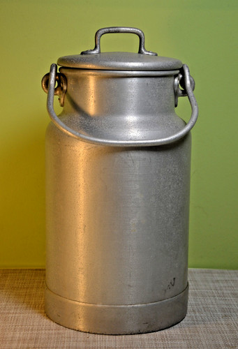 Rein aluminium milchkanne 6 - milchkanne,