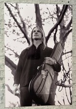 ORIGINAL Autogramm von Steve Morse. gesammelt. 100% ECHT. GROSSFOTO DEEP PURPLE