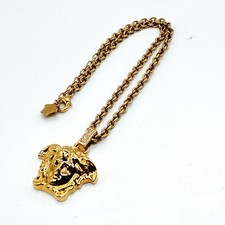NO TARIFF Versace Halskette mit Anhänger Gold 4753249