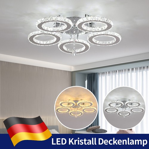 Kristall deckenlampe led - k9,