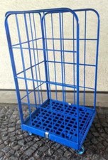 ROLLWAGEN ROLLI  3-seitig "KAMINHOLZ" GITTERROLLWAGEN SPANNGUMMI  /RW-3175.2SG